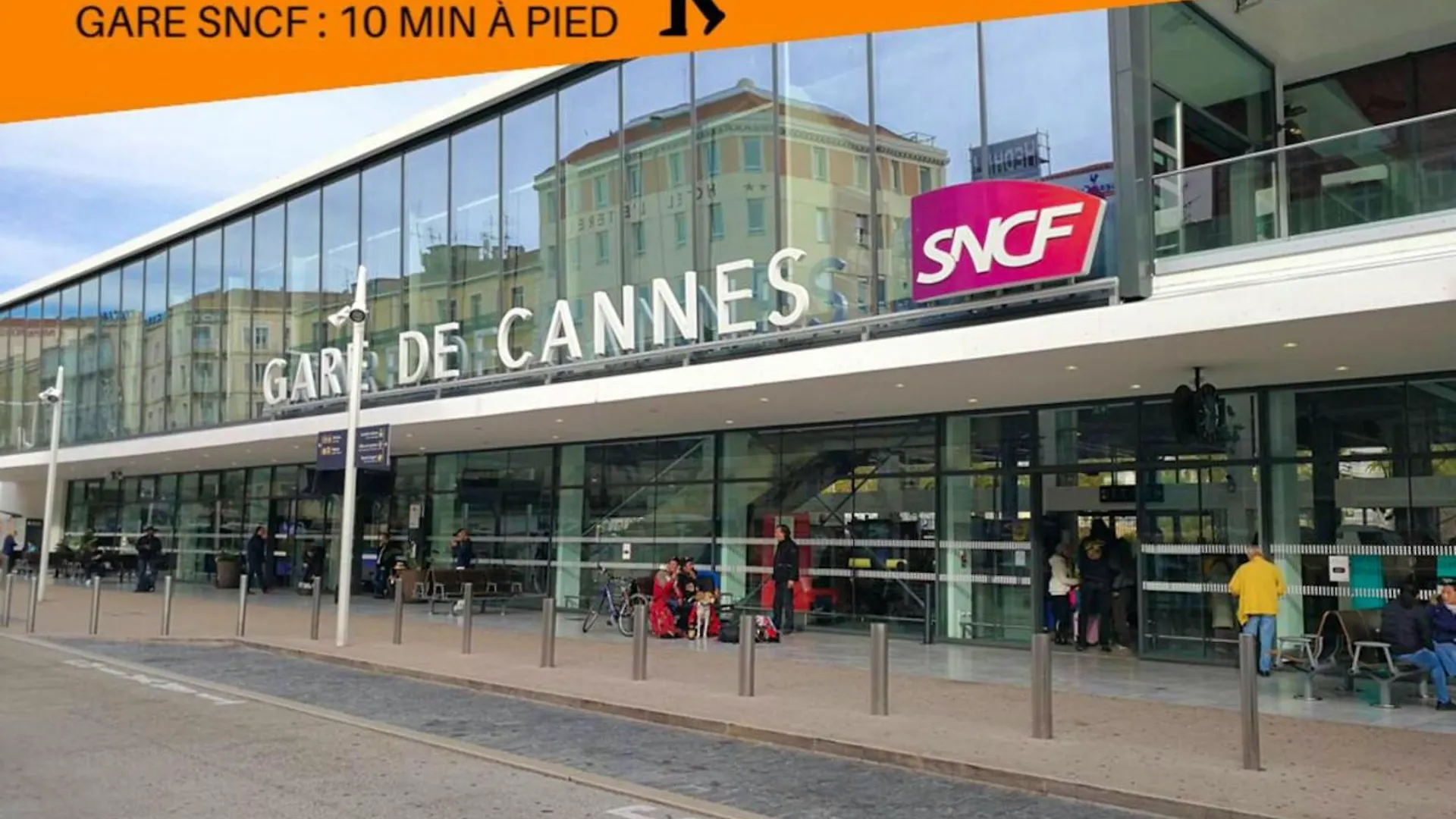 Appartement Confortable Terrasse Avec Vue Ville Cannes 35 M² 0*,  Francja