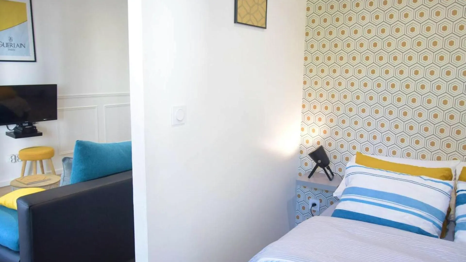Apartament Appartement Confortable Terrasse Avec Vue Ville Cannes 35 M²