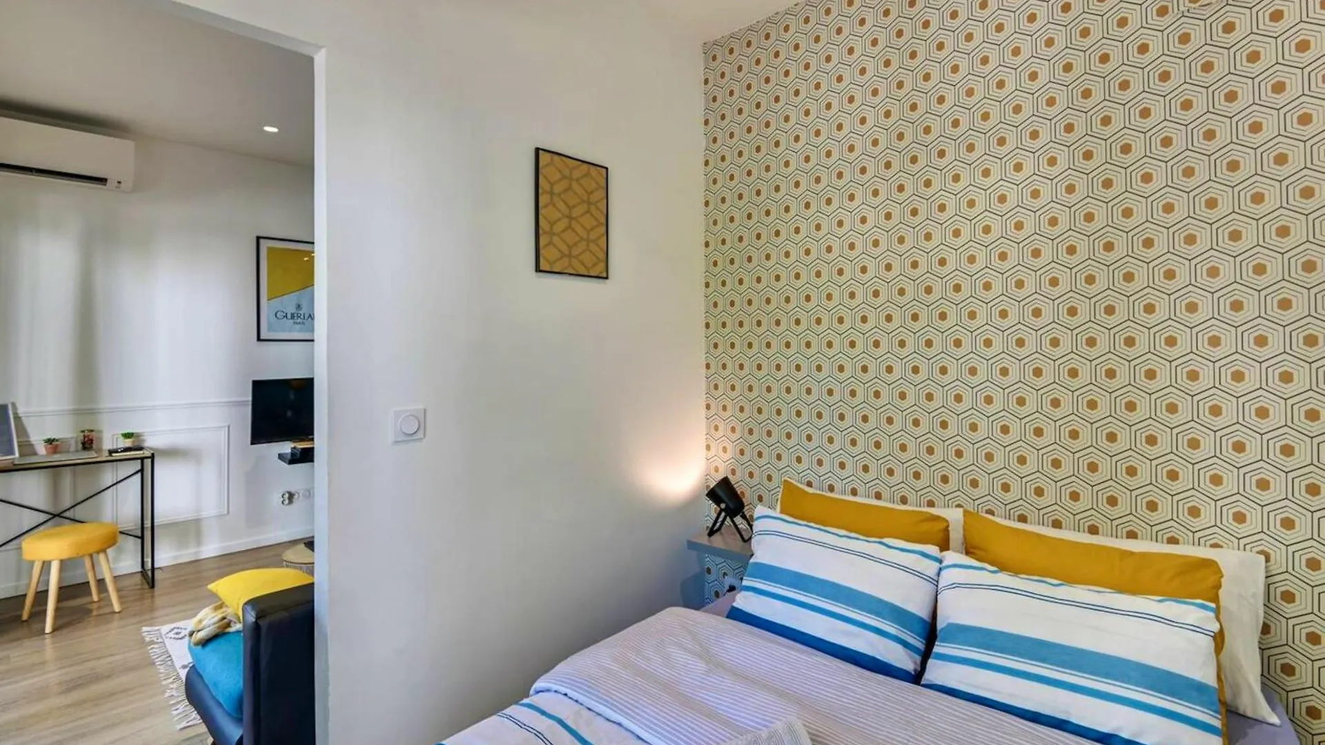 Appartement Confortable Terrasse Avec Vue Ville Cannes 35 M²